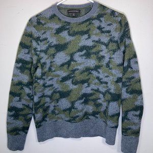 Banana Republic wool sweater camo (M)